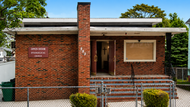 Open Door Evangelical Church building exterior in Lynn, MA